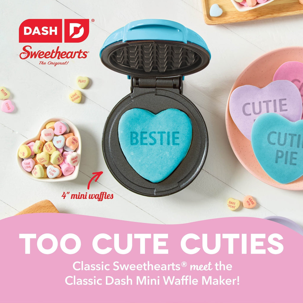 Dash x Sweethearts® Mini Waffle Maker